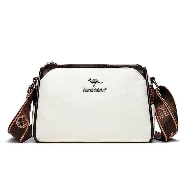 Soft PU Cylindrical Crossbody Bag For Everyday Use