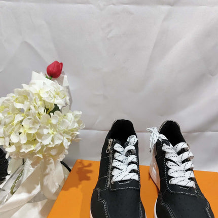 Burnt Platform Sneakers For Everyday Casual Wear In Green - low-profile PU upper, green option for commuting and casual office