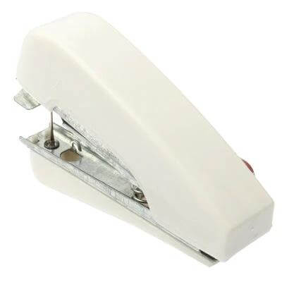 Handheld Mini Sewing Machine For Quick Hem Repairs On The Go - compact white handheld mini sewing machine for on-the-spot hem repairs