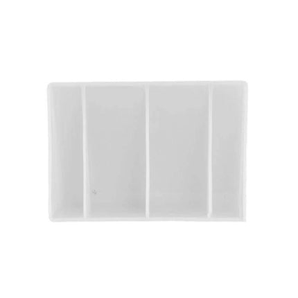 Heart Shaped Silicone Photo Frame Mould For Craft Projects - white flexible silicone heart frame mold for resin, plaster and clay crafting