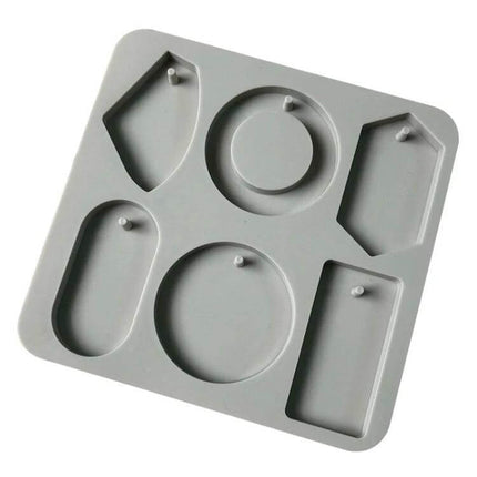 Aromatherapy Gypsum Silicone Mold Six Sided 16.5x15.7 cm hexagonal six-sided silicone mold for aromatherapy blocks, flexible non-stick surface