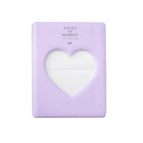 Hollow Heart 64 Pockets Light Purple / Light Purple