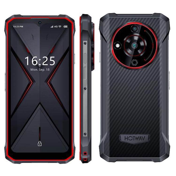 HOTWAV T7 Rugged Phone 6280mAh Android 13 4GB 128GB