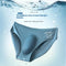 Ice Silk Men's Underwear Summer Seamless Briefs Assorted Colors - breathable nude ice silk seamless men's brief for summer XL–4XL