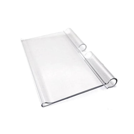 Label Strip Price Sign Pack For Shelves 40 x 60 mm clear plastic shelf price sign with rounded corners for supermarket and retail display
