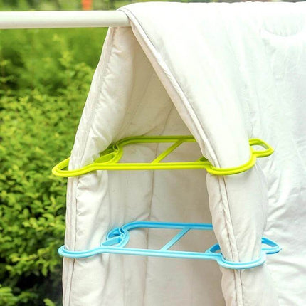 Quilt Clips Large For Bedding Drying Anti Skid Plastic - durable PP plastic large quilt clips 36x17cm for air-drying blankets and comforters, anti-skid grip