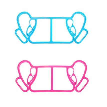 Quilt Clips Large For Bedding Drying Anti Skid Plastic - blue and pink large PP plastic quilt clips for air-drying blankets and comforters