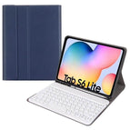 For Samsung Galaxy Tab S6 Lite / Dark Blue+White Keyboard
