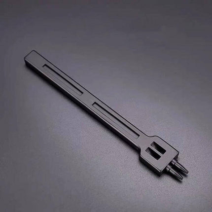 Leather Round Punch Tool Set 4mm-6mm For Hand Sewing matte black ergonomic handle 4mm 5mm 6mm punches with 1mm aperture for belts wallets straps