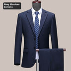 Navy Blue 2Buttons  set / 165