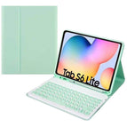 For Samsung Galaxy Tab S6 Lite / Green+Green Keyboard