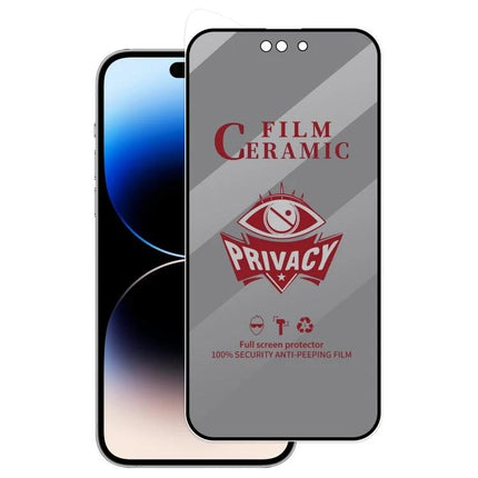 iPhone Privacy Film For Daily Screen Protection On The Go - ceramic privacy screen protector for commuting and public spaces