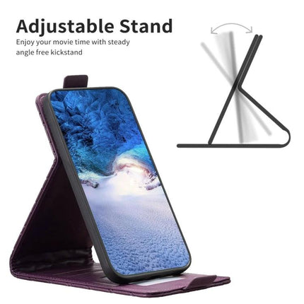 Practical Flip Case for Everyday Smartphone Protection With Durable PU and TPU Build - adjustable stand and card storage for commuters