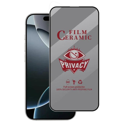 iPhone Privacy Film For Daily Screen Protection On The Go - ceramic privacy screen protector for commuting and public spaces