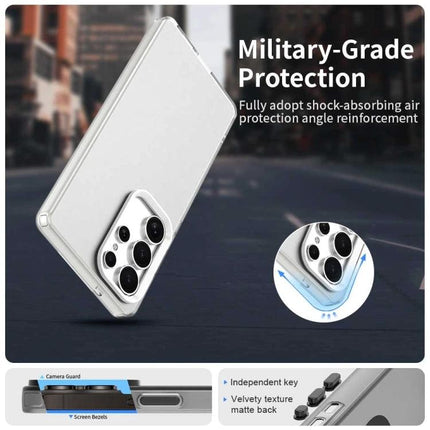Essential Samsung Galaxy Phone Case for Everyday Protection slim clear TPU PC PET blend with military-grade corner shock absorption