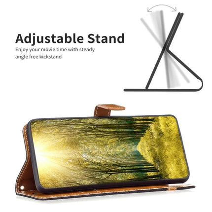 Leather Phone Case With Built-In Stand For Everyday Protection showing adjustable kickstand, card slots and lanyard-friendly wallet design