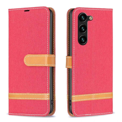 Leather Phone Case With Built-In Stand For Everyday Protection - pink canvas wallet case with card slots, lanyard and TPU interior