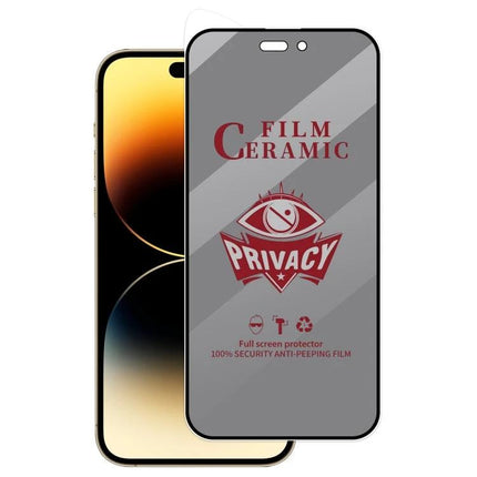 iPhone Privacy Film For Daily Screen Protection On The Go - ceramic privacy screen protector for commuting and public spaces