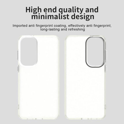 Essential Phone Case for Everyday Protection clear minimalist TPU PC PET phone case showing front and back camera cutouts