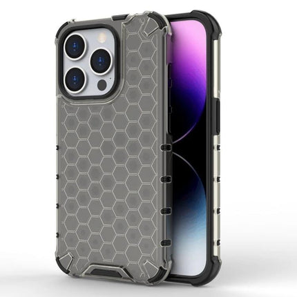 iPhone Case For Everyday Protection During Daily Commutes, Work, And Errands For Easy Handling - transparent TPU+PC honeycomb protective cover