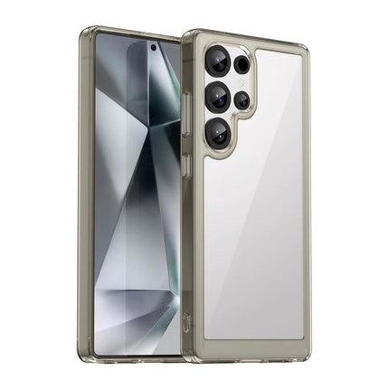 Colorful Samsung Galaxy Case For Everyday Protection clear TPU acrylic case with raised camera protection and grip