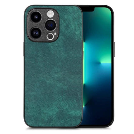 Vintage Leather Phone Case For Everyday Protection And Style With A Timeless Look And Quality Craft - teal leather slim protective phone case