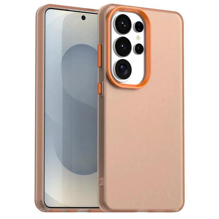 Essential Phone Case for Everyday Protection slim rose gold TPU PC PET case with raised camera lip and matte finish