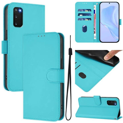 Phone Case With Built In Card Slot For Everyday Protection And On The Go Organization in turquoise wallet folio with kickstand, card slots, cash pocket and wrist strap