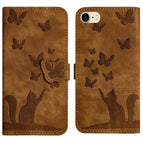 For iPhone SE 2022 / 2020 / 8 / 7 / Brown