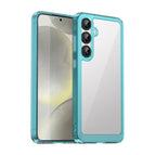 For Samsung Galaxy S25+ 5G / Transparent Blue