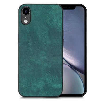 Classic Vintage Leather Phone Case For Everyday Protection And Easy Handling For Daily Convenience - teal leather TPU PC slim protective phone case