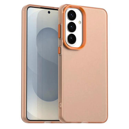 Essential Phone Case for Everyday Protection slim rose gold TPU PC PET case showing front and back, scratch‑resistant daily protective cover