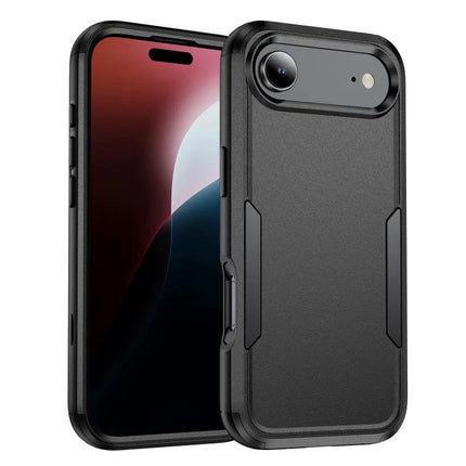 Phone Case for Everyday Protection on Commutes – slim dual-material TPU and PC black protective commuter phone case