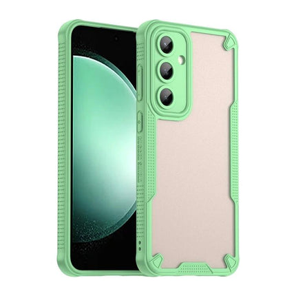 Armor Glaze Case For Samsung Phones Everyday Protection For Daily Commute And Work slim mint green PC TPU case with raised edges for screen and camera