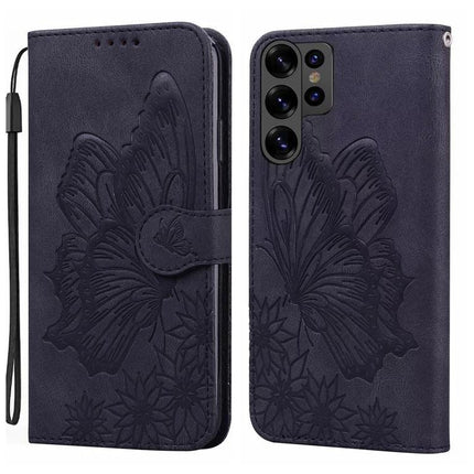 Leather Flip Case for Everyday Phone Protection with embossed floral PU leather, TPU inner layer, card slots and wrist strap