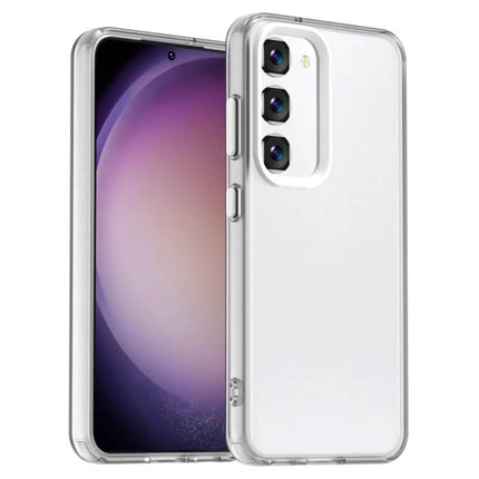 Candy Protective Case For Samsung Galaxy Phone, Everyday Protection Against Scratches And Dust - clear TPU PC PET slim protective phone case for Galaxy S23