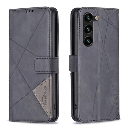 Leather Phone Case for Everyday Carry with PU leather, TPU interior, card slots, photo frame slot and horizontal stand, gray folio wallet style