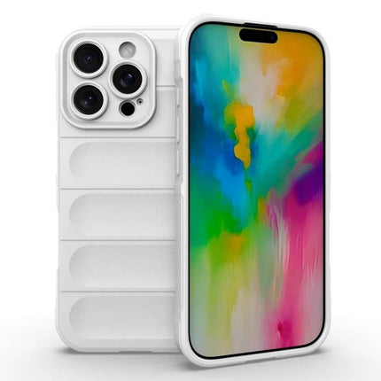 Phone Case for iPhone 16 Pro and 16 Plus Daily Use - slim white TPU protective case for everyday pocket-ready protection