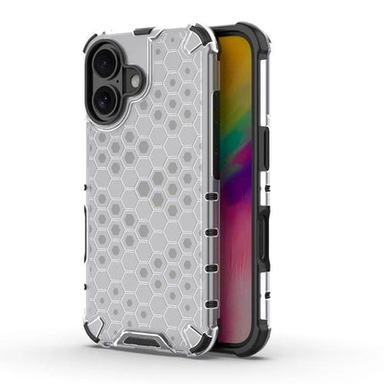 iPhone Case For Everyday Protection During Daily Commutes, Work, And Errands For Easy Handling - clear hex TPU+PC shockproof cover