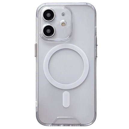 Acrylic Phone Case for Everyday Protection - clear slim acrylic shell with TPU liner and magnetic ring for daily scratch and bump protection
