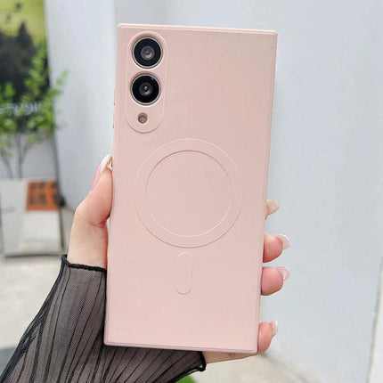 Silicone Protective Case For Samsung Phones Everyday Use - soft liquid silicone pink case for daily commuting and desk use
