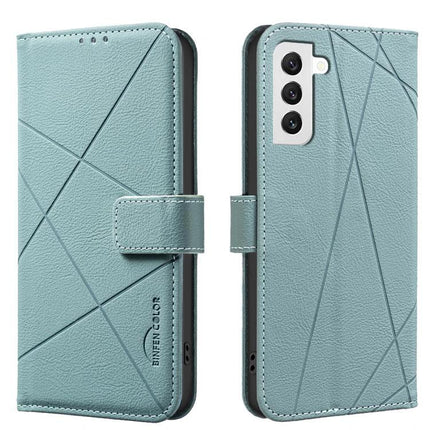 Versatile Phone Case for Daily Card and Cash Storage teal PU leather wallet phone case with 3-card slots and magnetic closure
