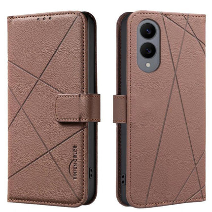 Leather Phone Case With Card Slots And Cash Pocket - brown leather wallet folio with three card slots, cash pocket, RFID blocking and magnetic closure