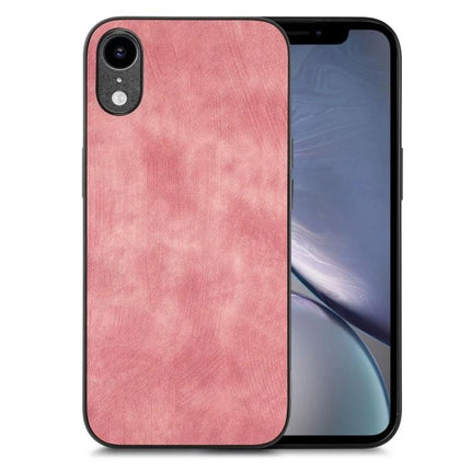 Classic Vintage Leather Phone Case For Everyday Protection And Easy Handling For Daily Convenience - pink leather TPU PC slim protective case
