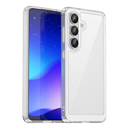 Acrylic Phone Case For Samsung Galaxy Everyday Protection For Daily Life And Handling During Commutes clear acrylic + TPU slim full-coverage case