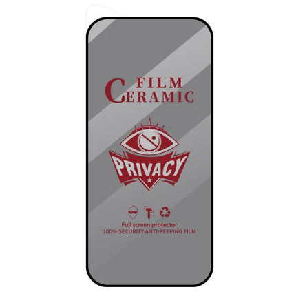Daily Privacy Film For iPhone Screen Protection On The Go For Everyday Privacy On Public Transport - ultra-thin anti-peeping ceramic privacy screen protector