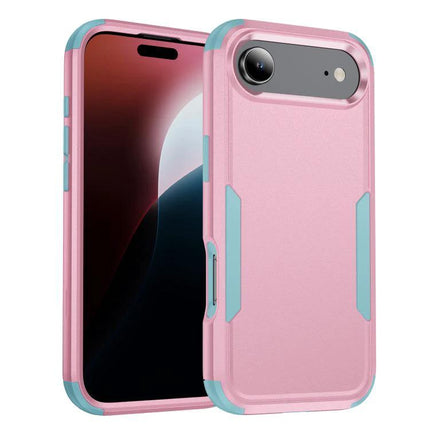 Phone Case for Everyday Protection on Commutes pink dual-material TPU PC slim commuter case