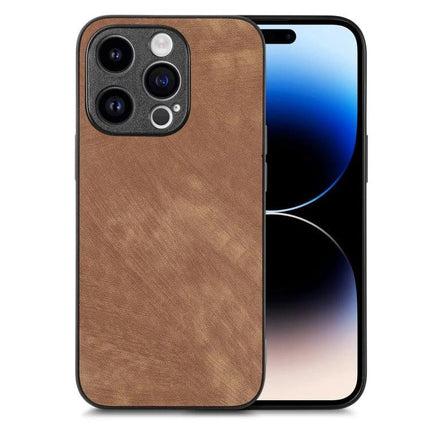 Vintage Leather Phone Case For Everyday Protection And Style With A Timeless Look And Quality Craft - brown leather slim protective phone case