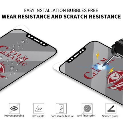 Daily Privacy Film For iPhone Screen Protection On The Go For Everyday Privacy On Public Transport - ultra-thin anti-peep screen protector, scratch and fingerprint resistant