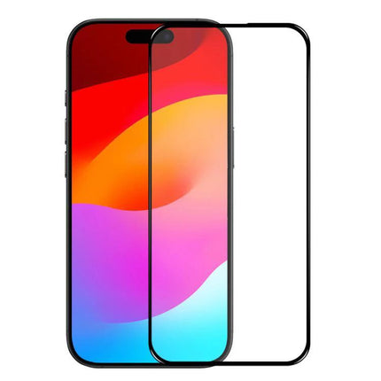 Screen Protector For Daily iPhone Handling During Texting And Browsing Everyday Use - NORTHJO high aluminum-silicon glass full-glue clear shield